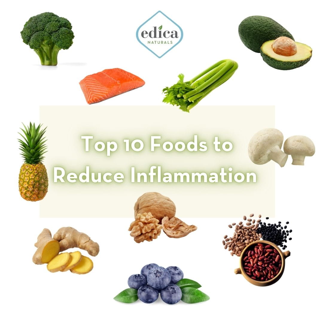 Top ten foods to reduce inflammation