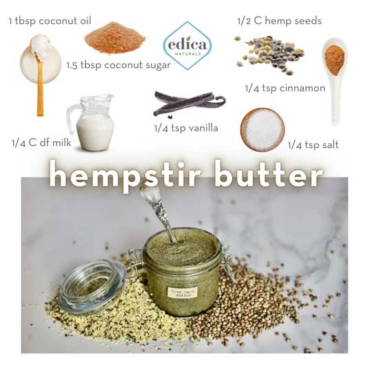 Vegan Hemp Seed Butter