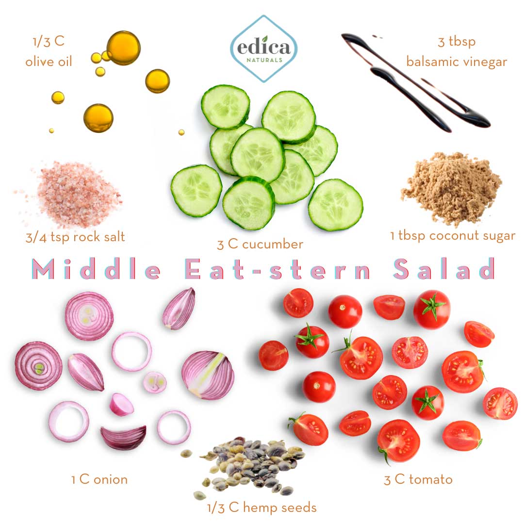Middle Eastern Vegan Salad