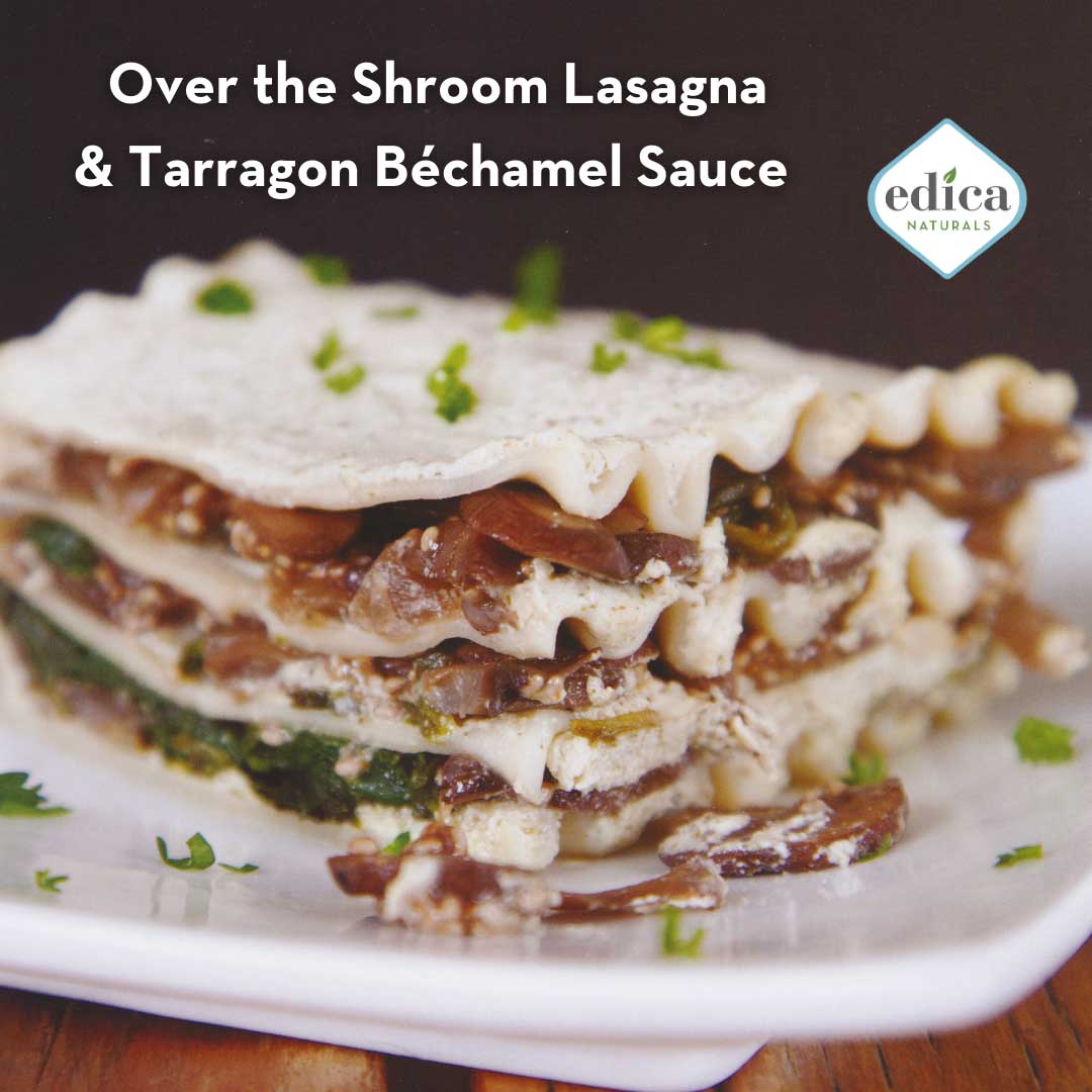 vegan mushroom lasagna